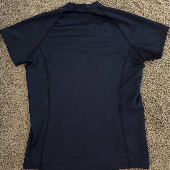 FIT Scrub Top Navy Blue - Picture 2 of 3